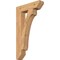 Ekena Millwork Legacy Slat Smooth Bracket, Western Red Cedar, 3 1/2"W x 16"D x 28"H BKT04X16X28LEC06SWR - alternate 1